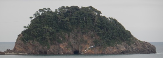 謎の島